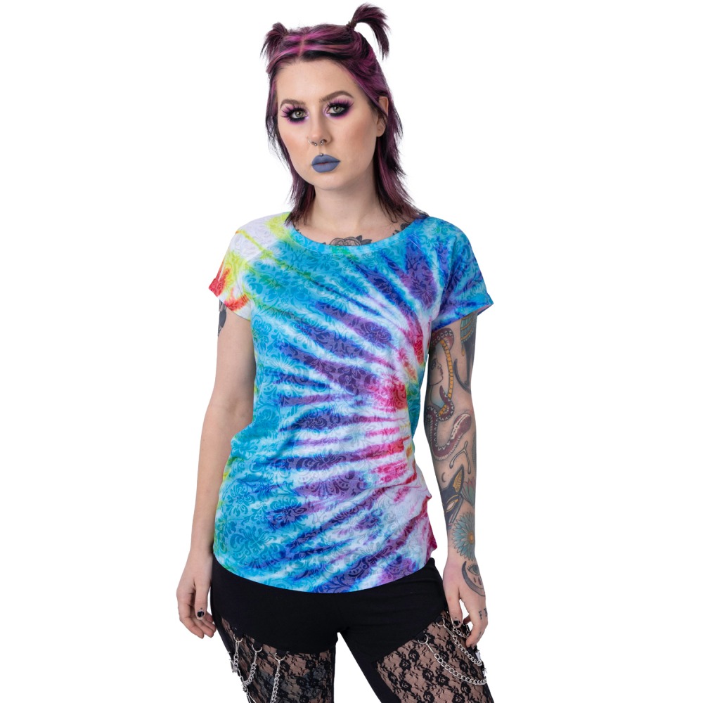 Innocent Lifestyle - BURNOUT IT'S A VIBE Top - Regenboog